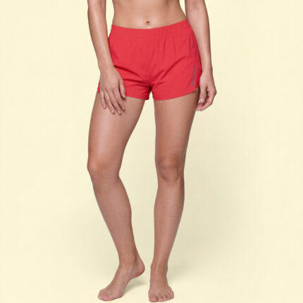 SHORT DEPORTIVO 2 EN 1 RUNNING ORANGERED