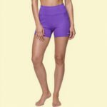 Short Corto Deportivo Morado Premium de Alta Gama