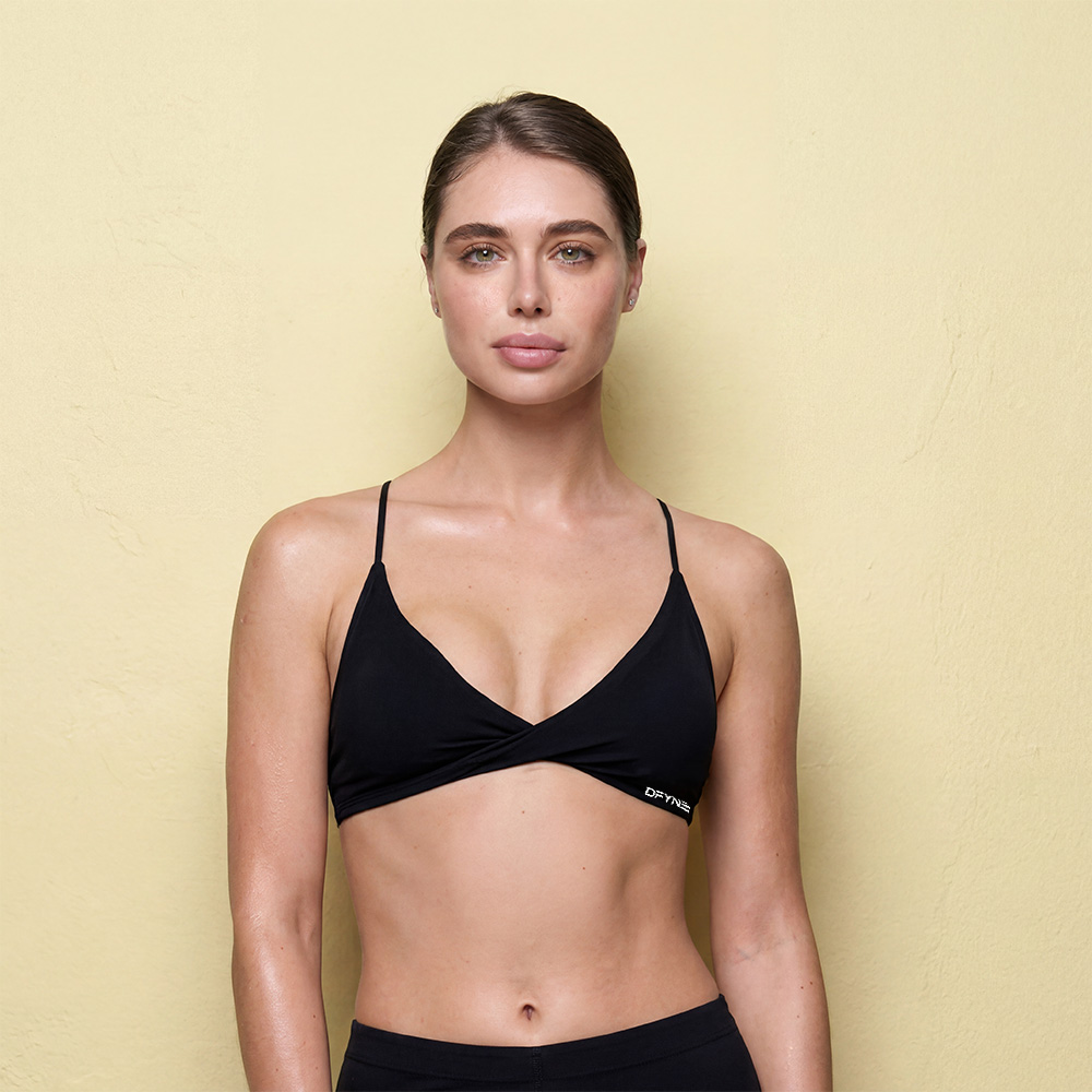 TOP DEPORTIVO DFYNE VISION TWIST FRONT SIN COS NEGRO TOP DEPORTIVO DFYNE VISION TWIST FRONT SIN COSTURAS NEGRO - Image 1