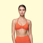 Top Deportivo Seamless Chili Red con Soporte de Alta Compresión