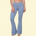 Leggings Deportivos Acampanados Azul Premium
